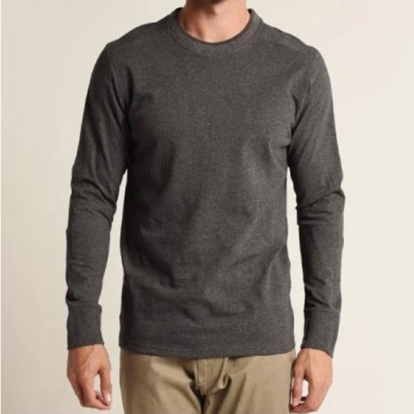 Kuhl Other - Kuhl Ace Pullover Charcoal Gray Organic Cotton Crewneck Long Sleeve Men's Size S